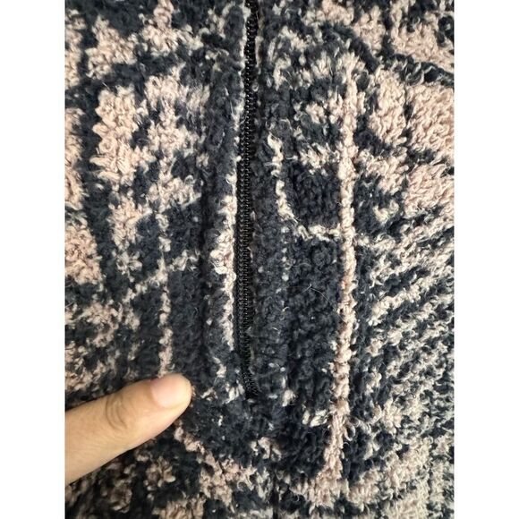 Skims Cozy Knit onesie Jumpsuit in plaid M - Picture 10 of 13
